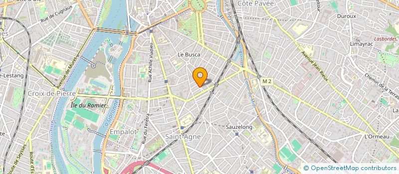 localisation de l'entreprise SCI 58 ALLEE EDOUARD BRANLY  TOULOUSE