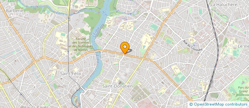 localisation de l'entreprise SCI 58 BOULEVARD DES BELGES à NANTES