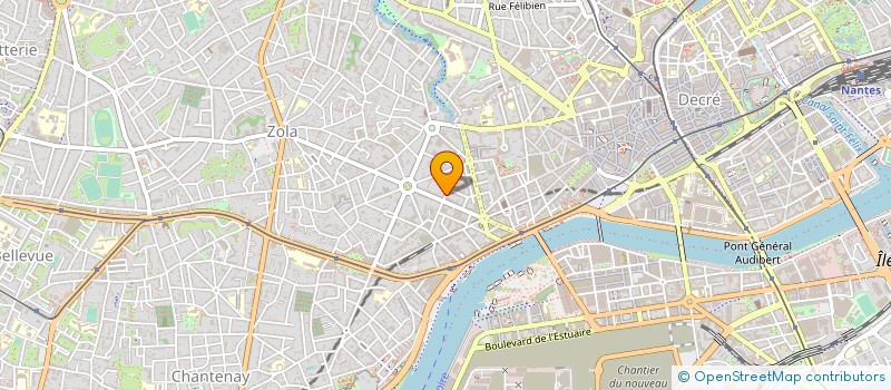 localisation de l'entreprise SCI 58 MONSELET - BASTILLE  NANTES