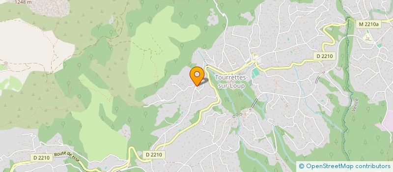 localisation de l'entreprise SCI 58 ROCHECHOUART à TOURRETTES-SUR-LOUP