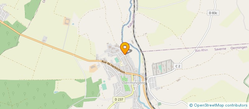 localisation de l'entreprise SCI 58 RUE DES ALLIES  OERMINGEN