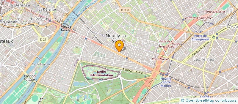 localisation de l'entreprise SCI 58 RUE DU CHERCHE MIDI à NEUILLY-SUR-SEINE