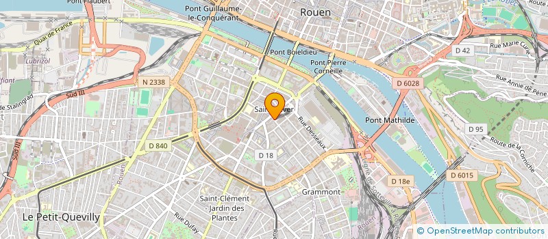 localisation de l'entreprise SCI 58 RUE DU MAIL  ROUEN