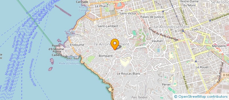 localisation de l'entreprise SCI 5956FM à MARSEILLE