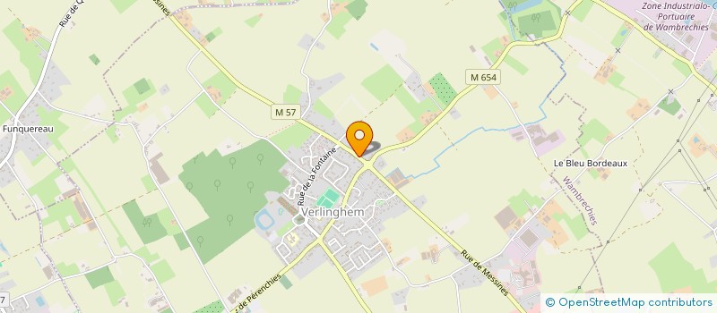 localisation de l'entreprise SCI 596 RUE DE LANNOY  VERLINGHEM