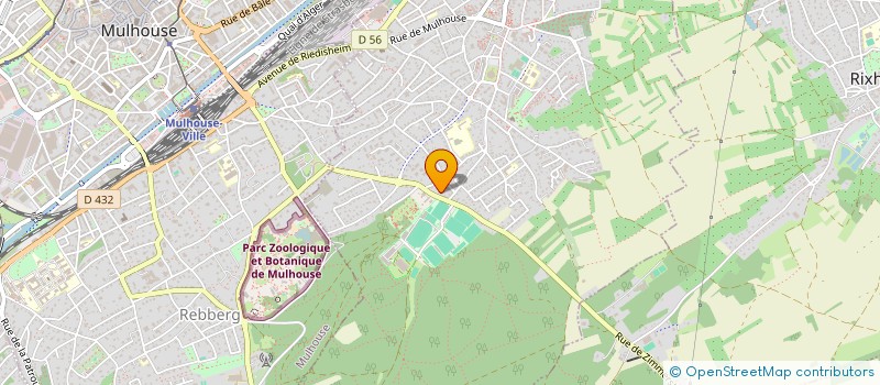 localisation de l'entreprise SCI 5A  RIEDISHEIM