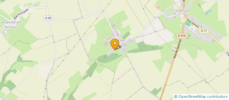 localisation de l'entreprise SCI 5B RUE MERE JEAN  HUCLIER