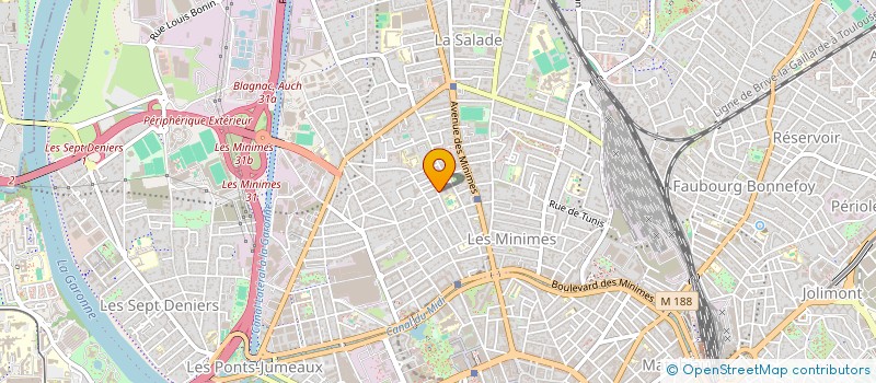 localisation de l'entreprise SCI 5BOTTIN23 à TOULOUSE
