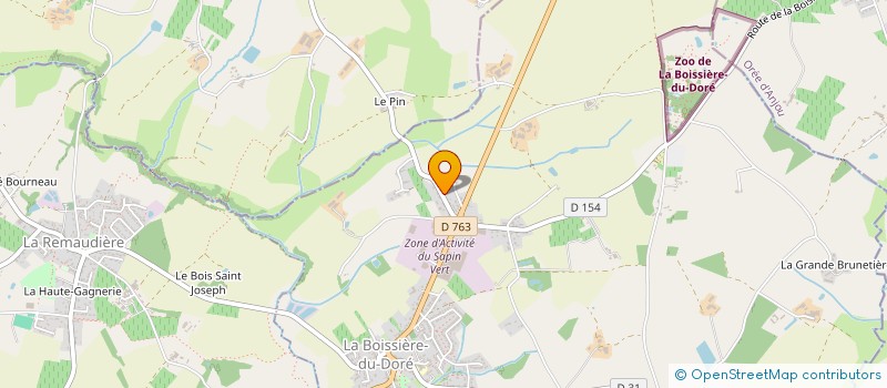 localisation de l'entreprise SCI 5G  HAUTE-GOULAINE