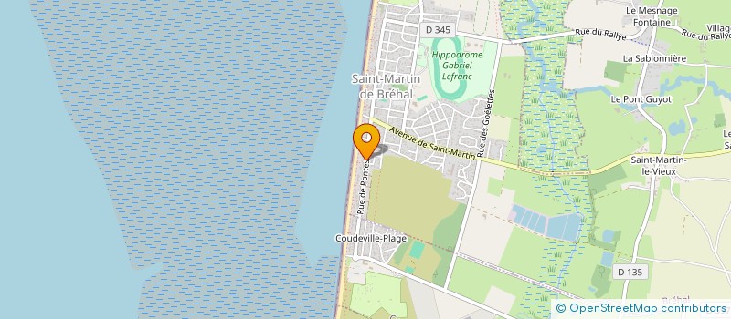 localisation de l'entreprise SCI 5J  BREHAL