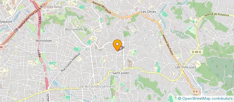 localisation de l'entreprise SCI 5KT à MARSEILLE