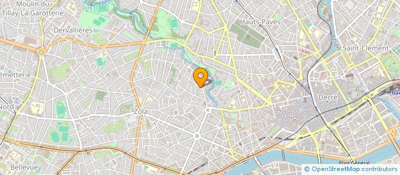 localisation de l'entreprise SCI 5V FAMILY à NANTES