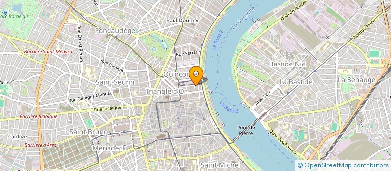 localisation de l'entreprise SCI 5YOU  BORDEAUX