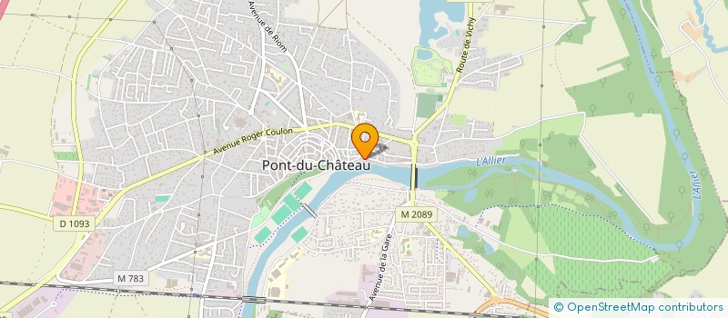 localisation de l'entreprise SCI 6-8 RUE DE DOUARNENEZ  PONT-DU-CHATEAU