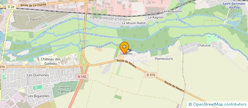 localisation de l'entreprise SCI 6 BIS BOULEVARD JOFFRE  BOURGES