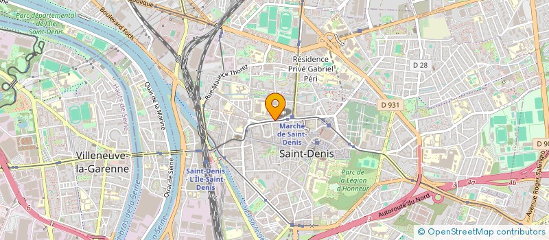 localisation de l'entreprise SCI 6 BOULEVARD CARNOT à SAINT-DENIS