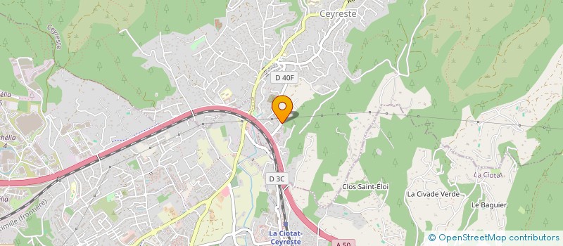 localisation de l'entreprise SCI 6 LEIBNITZ à CEYRESTE