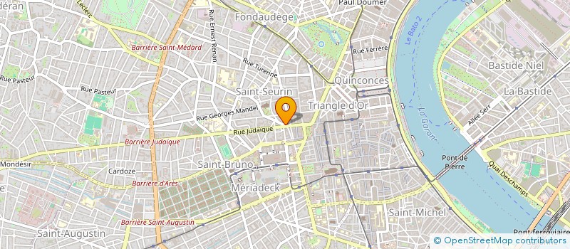 localisation de l'entreprise SCI 6 PL DES MARTYRS DE LA RESISTANCE  BORDEAUX