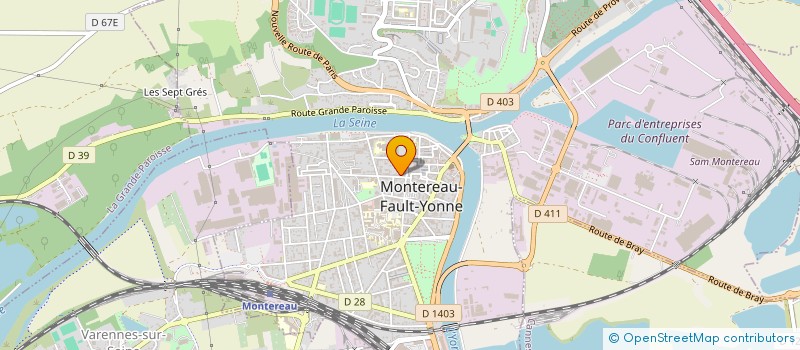 localisation de l'entreprise SCI 6 PLACE BOSSON à MONTEREAU-FAULT-YONNE