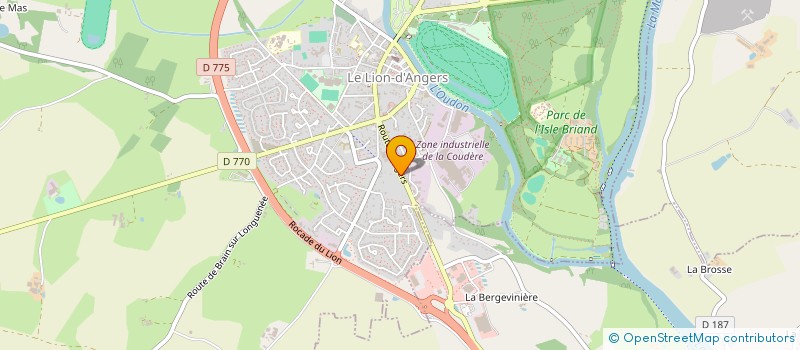 localisation de l'entreprise SCI 6 PLACE DU CHAMP DE FOIRE  GREZ-NEUVILLE