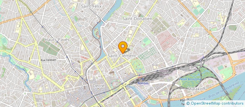 localisation de l'entreprise SCI 6 QUAI MAGELLAN à NANTES