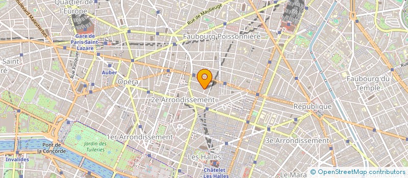 localisation de l'entreprise SCI 6 ROUGEMONT  PARIS