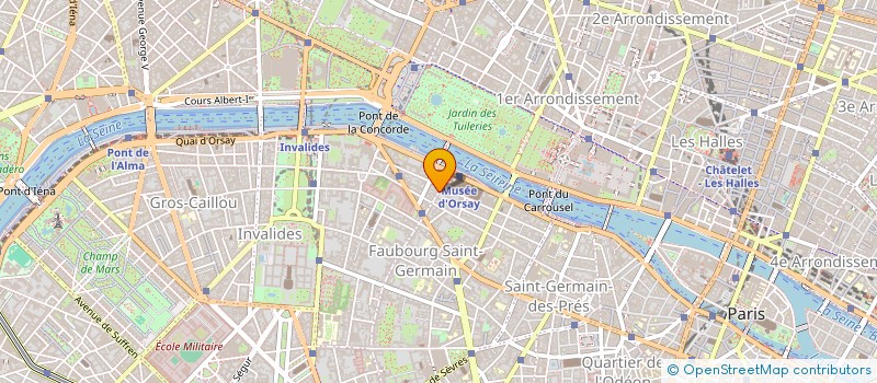 localisation de l'entreprise SCI 6 RUE DE BELLECHASSE  PARIS