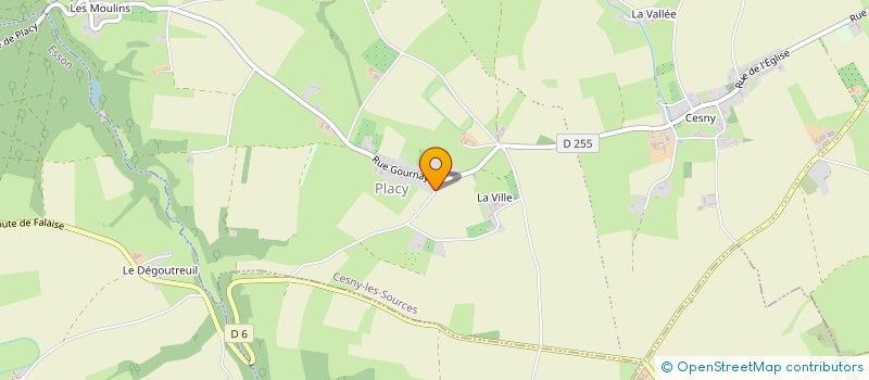 localisation de l'entreprise SCI 6 RUE DE CAEN  THURY-HARCOURT-LE-HOM