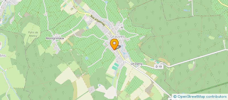 localisation de l'entreprise SCI 6 RUE DES POISSONNIERS  GRAUVES