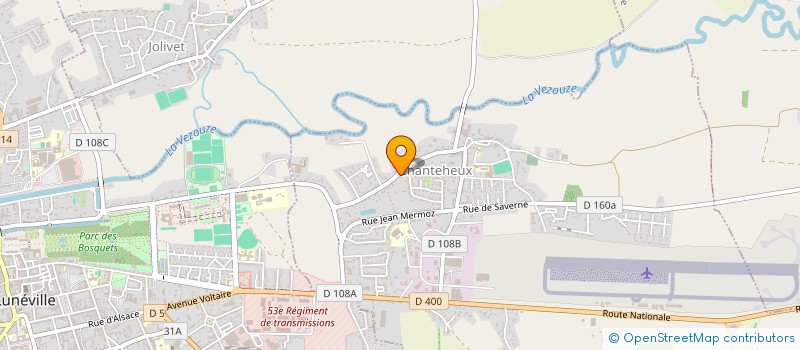 localisation de l'entreprise SCI 6 RUE JAMERAY DUVAL  CHANTEHEUX