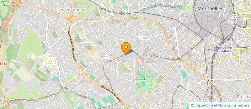 localisation de l'entreprise SCI 6 RUE JULES GUESDE à MONTPELLIER