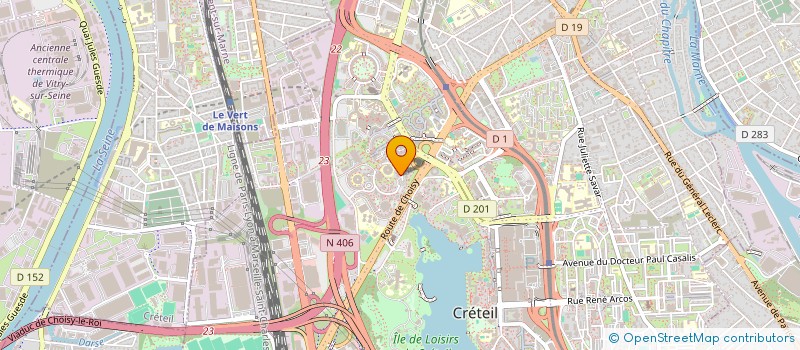 localisation de l'entreprise SCI 6 RUE PABLO PICASSO à CRETEIL