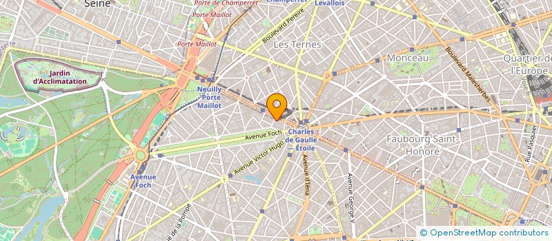 localisation de l'entreprise SCI 6 RUE RUDE  PARIS