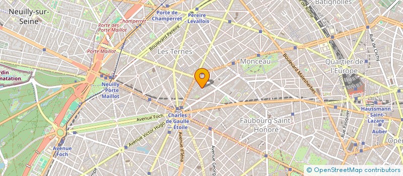localisation de l'entreprise SCI 6 SQUARE DU ROULE  PARIS