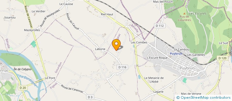 localisation de l'entreprise SCI 6 VI  TAURIAC