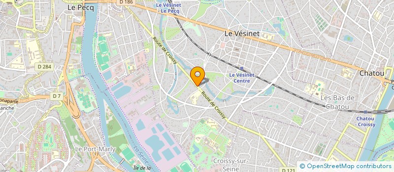 localisation de l'entreprise SCI 6 VILLA MONCEAU  LE VESINET