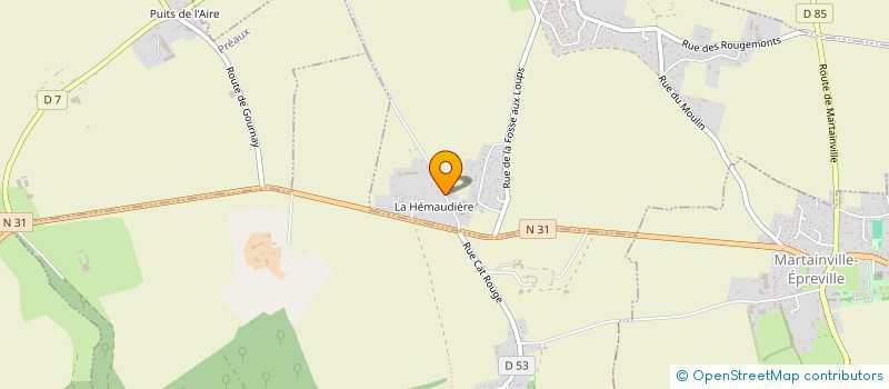 localisation de l'entreprise SCI 60  SERVAVILLE-SALMONVILLE