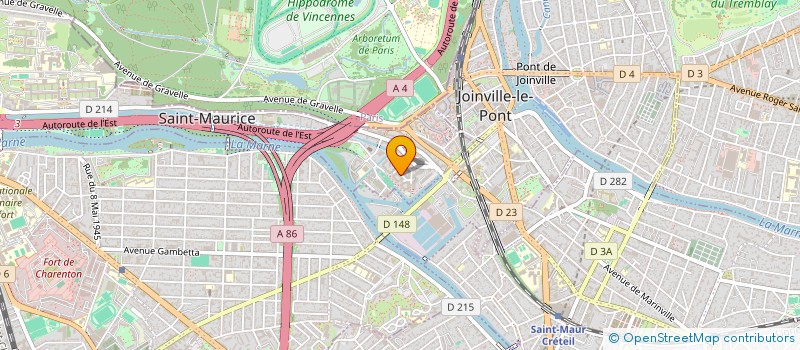 localisation de l'entreprise SCI 61 à SAINT-MAURICE