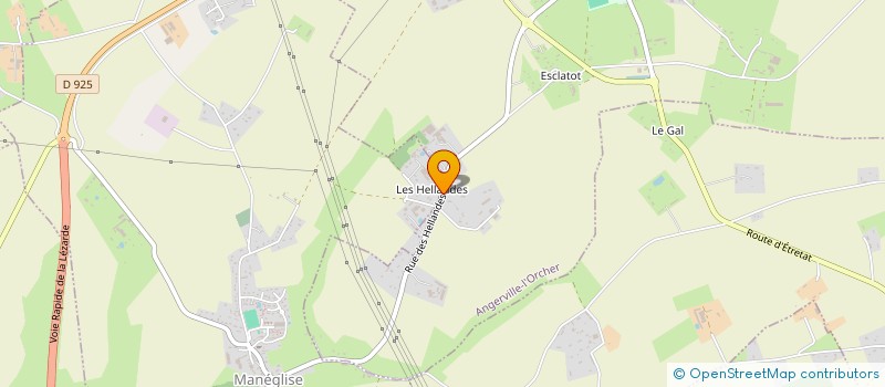 localisation de l'entreprise SCI 61 RUE AUGUSTE RISPAL  ANGERVILLE-L'ORCHER