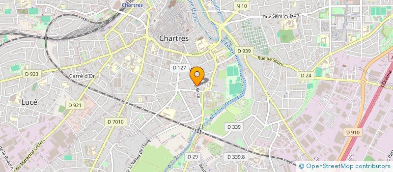 localisation de l'entreprise SCI 61 RUE SAINT BRICE à CHARTRES