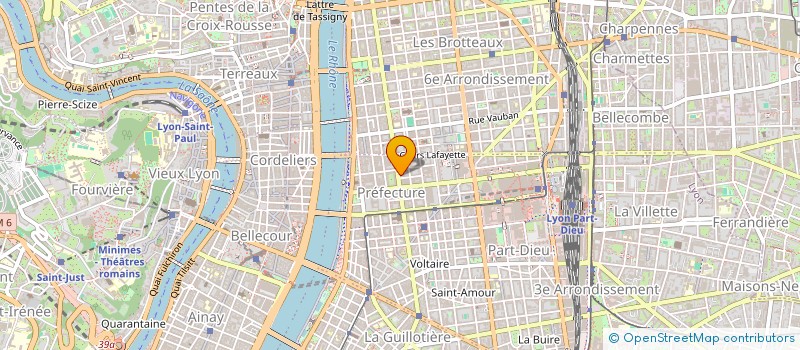 localisation de l'entreprise SCI 61 SAXE  LYON