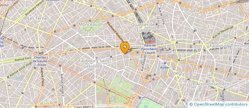 localisation de l'entreprise SCI 62 PRONY  PARIS