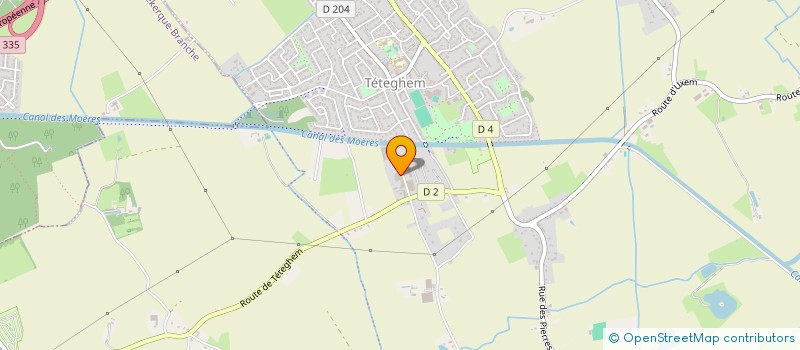 localisation de l'entreprise SCI 62 RUE DES OYATS  TETEGHEM-COUDEKERQUE-VILLAGE