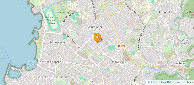 localisation de l'entreprise SCI 621 M à MARSEILLE