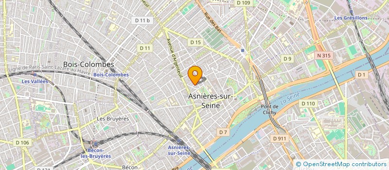 localisation de l'entreprise SCI 63 AVENUE DE LERINS-CANNES à ASNIERES-SUR-SEINE