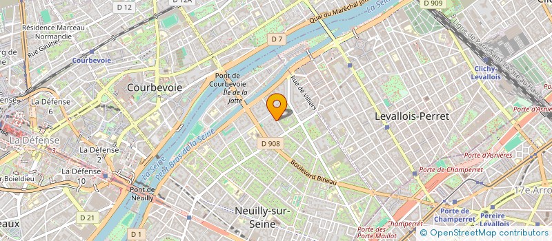 localisation de l'entreprise SCI 63 CHAUVEAU à NEUILLY-SUR-SEINE