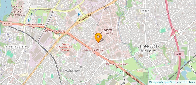 localisation de l'entreprise SCI 63 RUE DE LA GARDE à NANTES