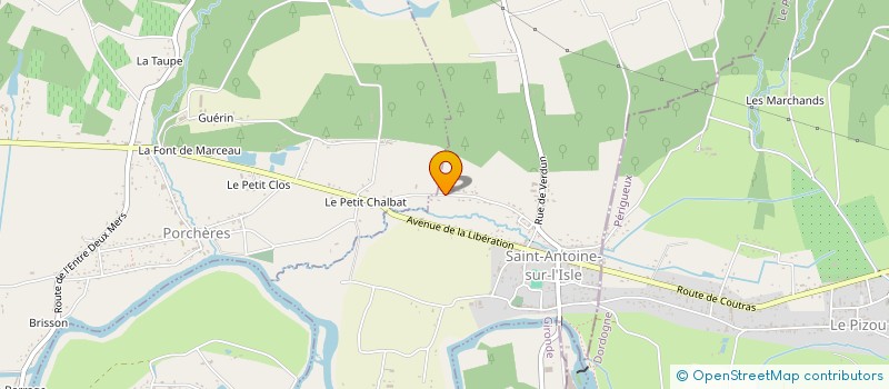 localisation de l'entreprise SCI 632 JAMAYAU  SAINT-ANTOINE-SUR-L'ISLE