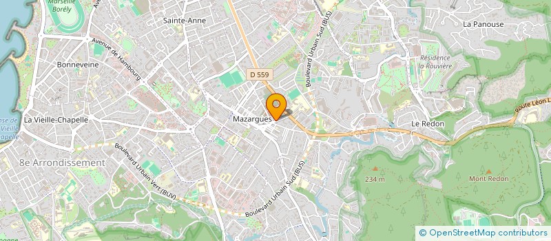 localisation de l'entreprise SCI 637 MAZARGUES à MARSEILLE