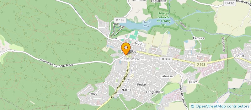 localisation de l'entreprise SCI 64  SEIGNOSSE